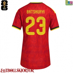 Belgien Michy Batshuayi #23 Hemmatröja Dam VM 2026 Kortärmad